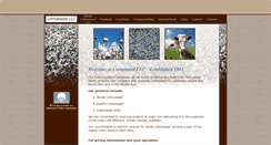 Desktop Screenshot of cottonseedllc.com
